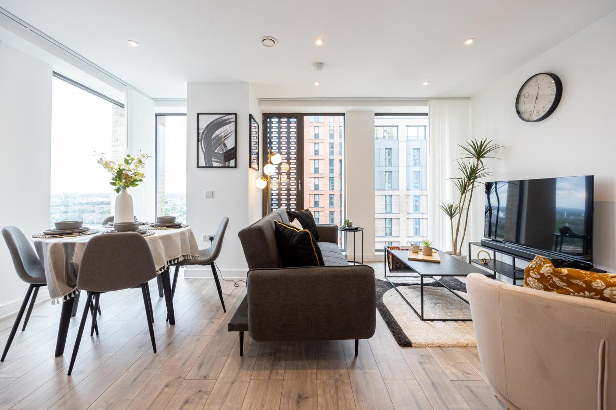 Ferienwohnung Royal Ebony By Asquare Lettings Manchester Exterior foto