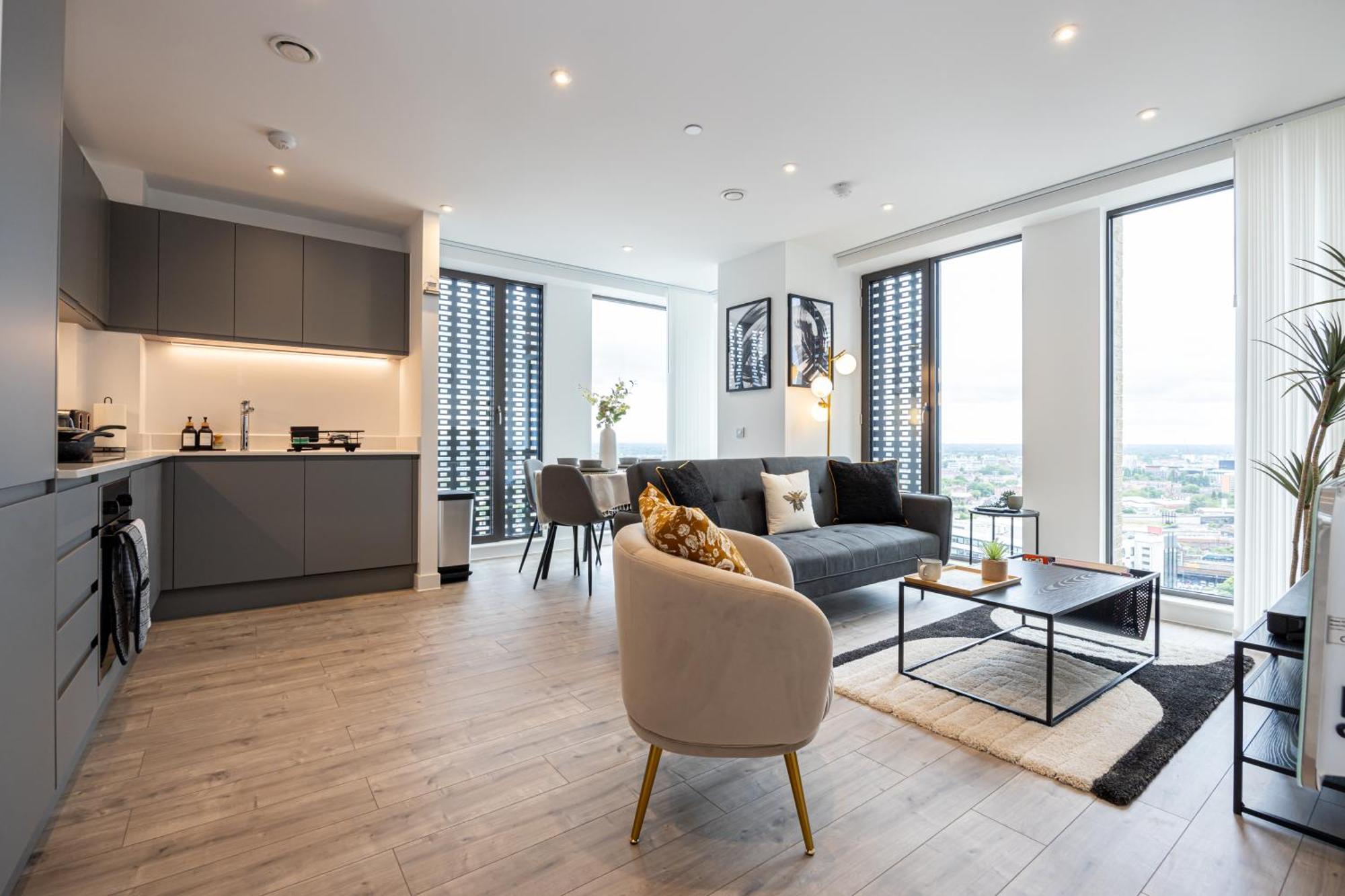 Ferienwohnung Royal Ebony By Asquare Lettings Manchester Exterior foto